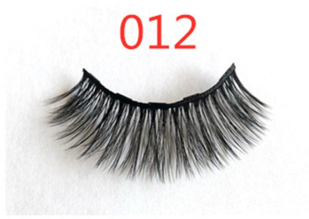 A Pair Of False Eyelashes With Magnets