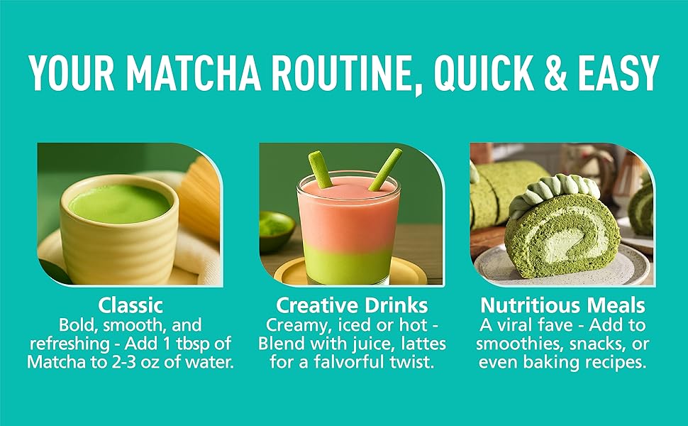 Organic Matcha Green Tea Powder