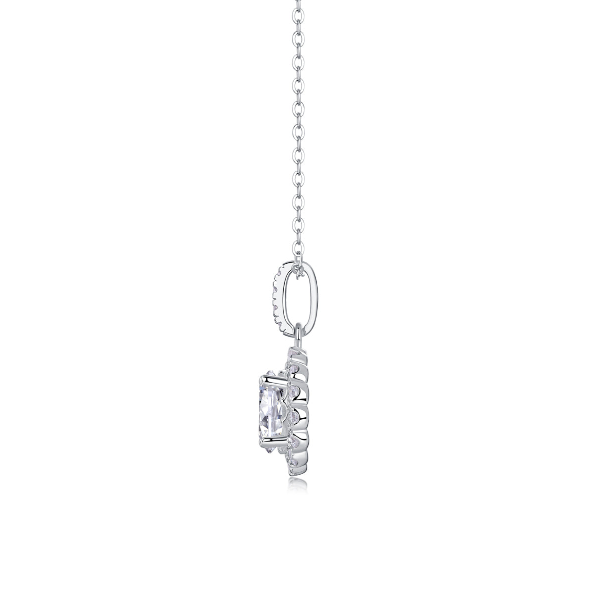 Dandelion - A Fashionable And Luxurious Diamond Jewelry Pendant Set