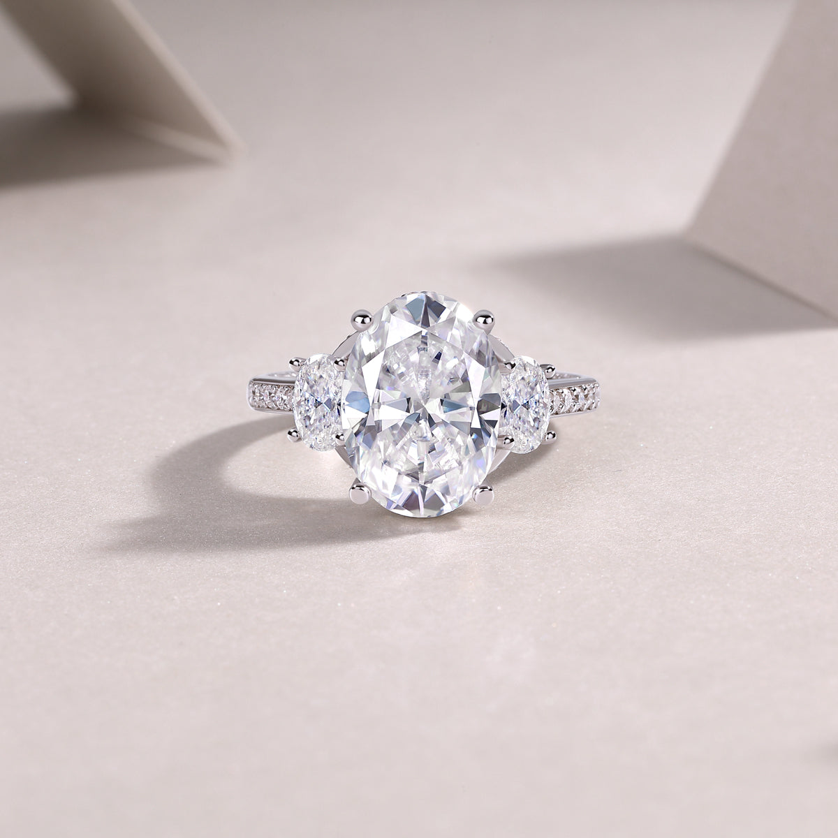 Crown Of Radiance - Jewelry Accessory Set/Sterling Silver And Platinum-plated Diamond