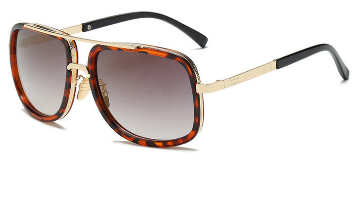 Men's Flat Top Hot Square Sunglasses
