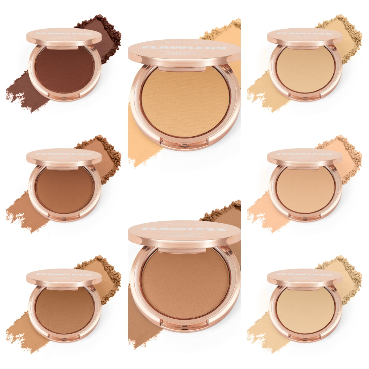 PHOFAY - Matte Setting Pressed Powder