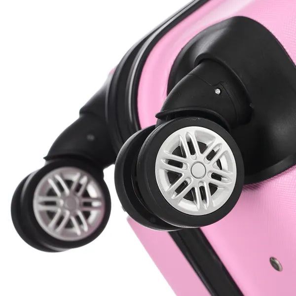3-in-1 Pink Luggage