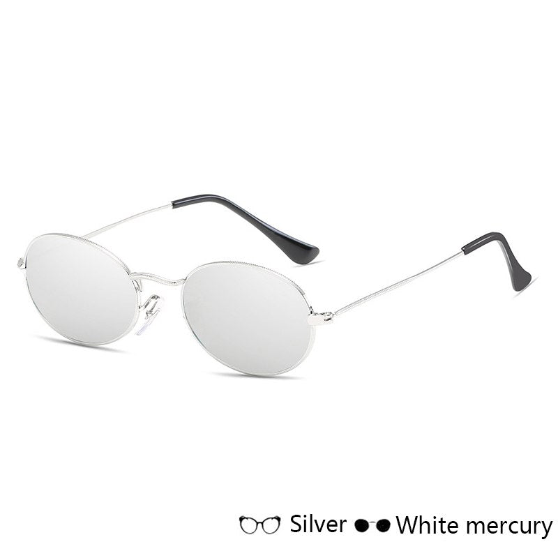 Women's Oval Sun Glasses