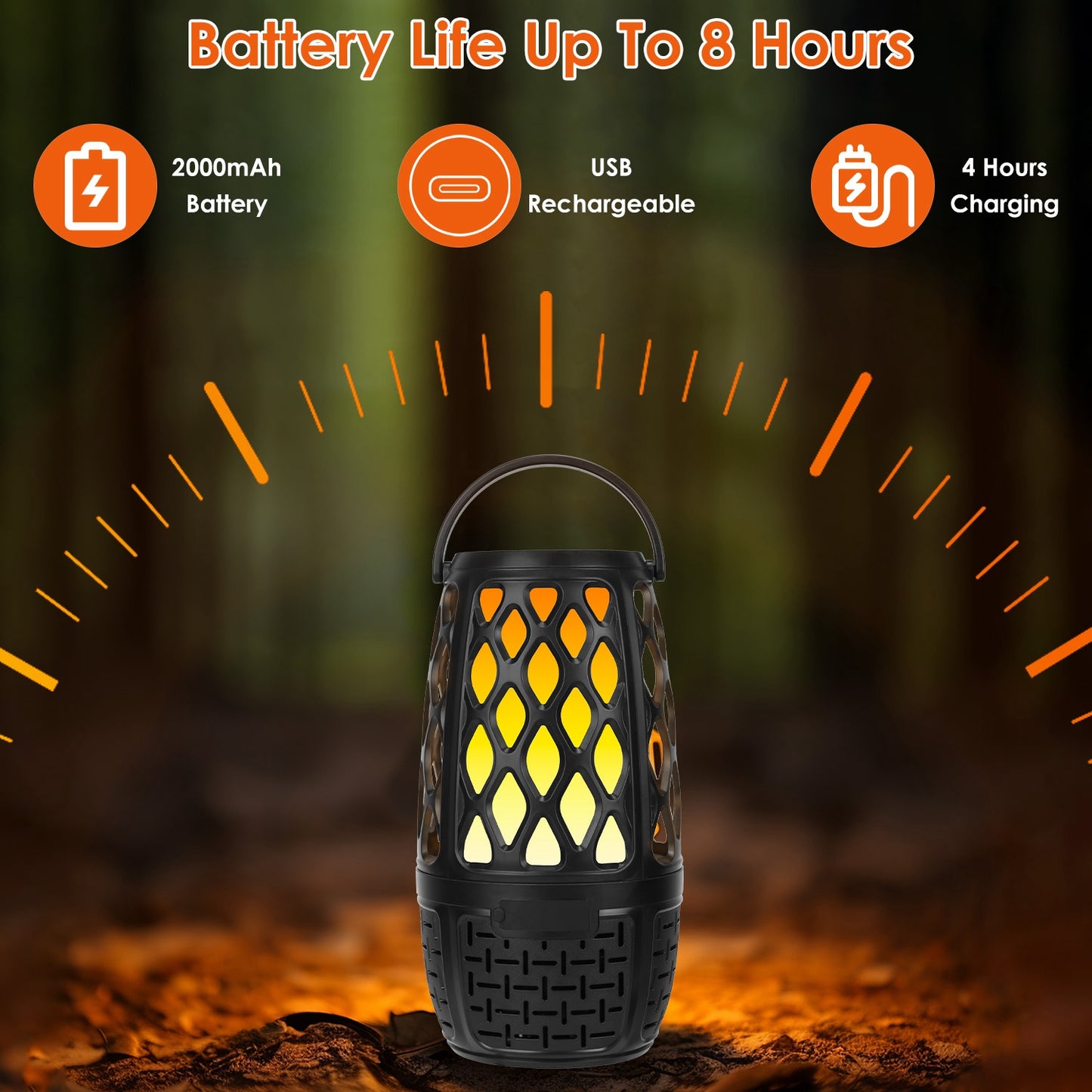 IPX5 1Pc - 4 In 1 Wireless 5.3 Outdoor/Patio Speaker