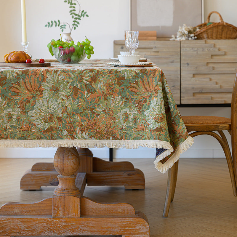 Nordic Small Floral Tablecloth