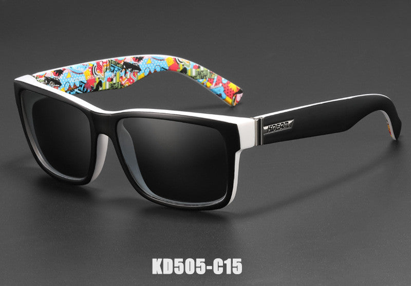 Men's Colorful Real Film Sunglasses