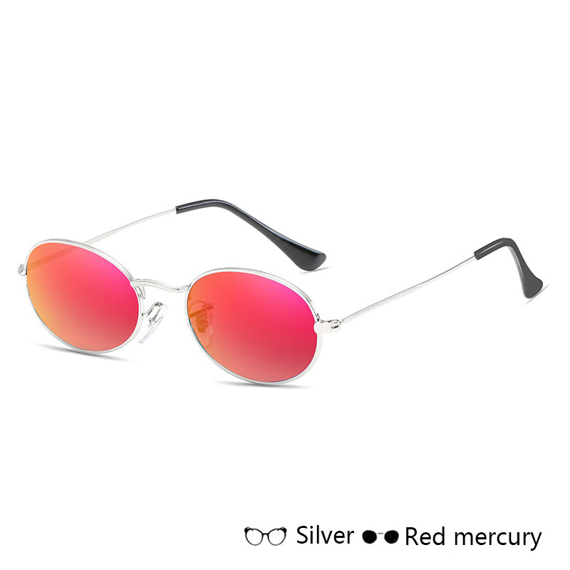 Women's Oval Sun Glasses