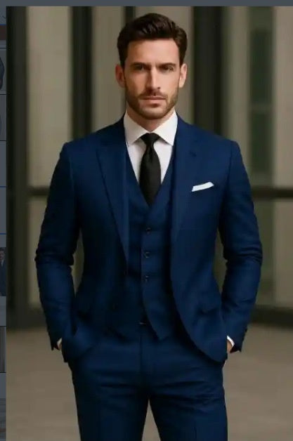 Bridegroom Groomsman - Suit Three-Piece Suit