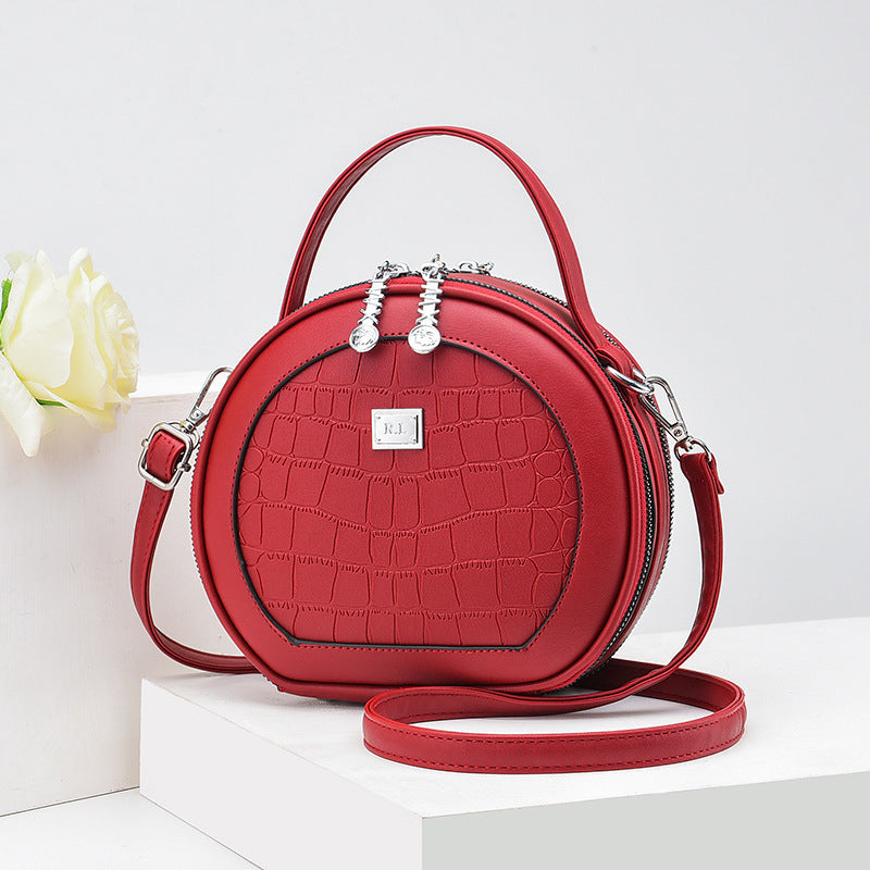 Women's Korean Style Small Round Bag