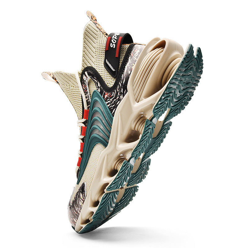 Men's Flying Woven Large Size Mesh Shoes