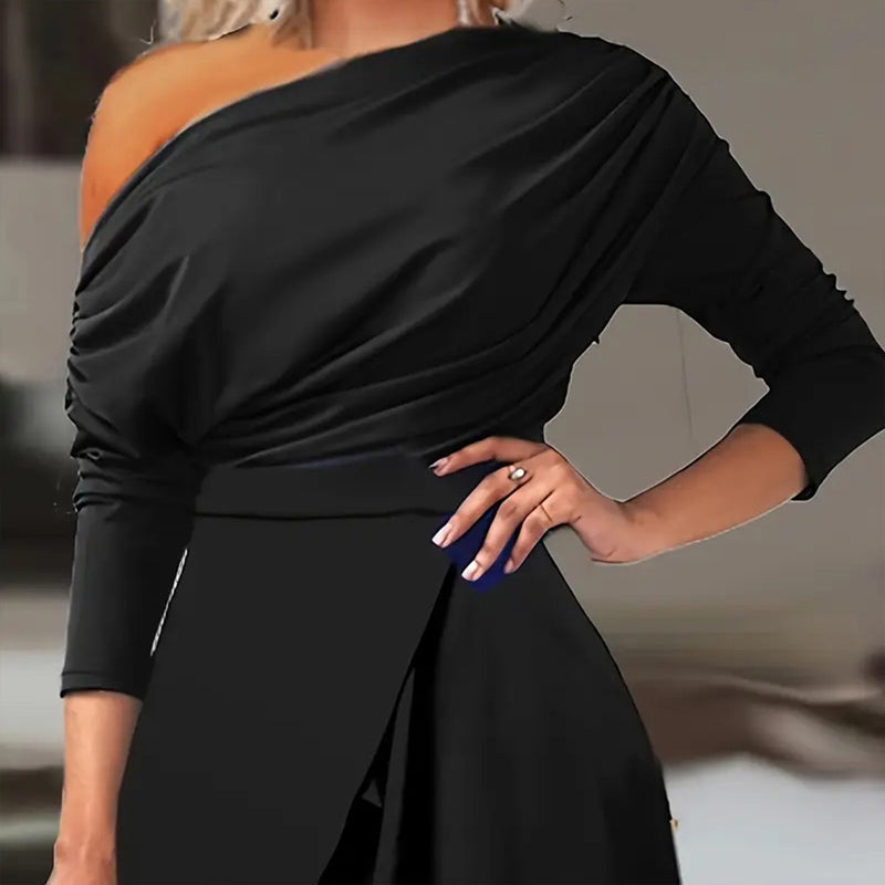 Women's Elegant One-Shoulder Jumpsuit