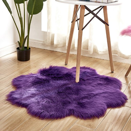 Floral Wool Carpet Rug