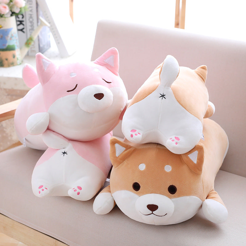 Cute Fat Shiba Inu Dog Plush For Kids Baby Children Gifts