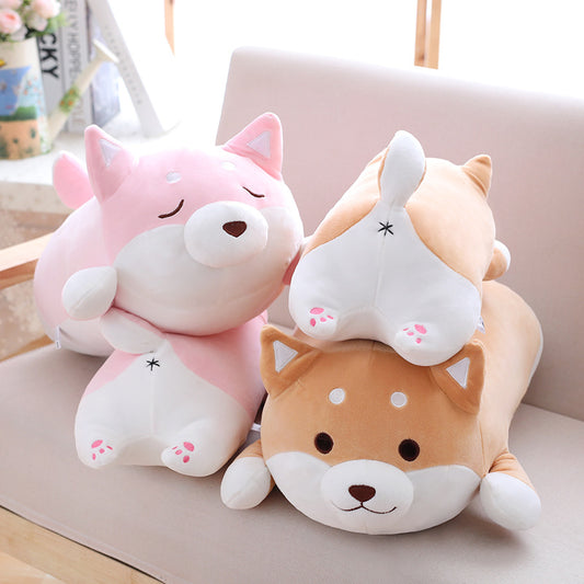 Cute Fat Shiba Inu Dog Plush For Kids Baby Children Gifts