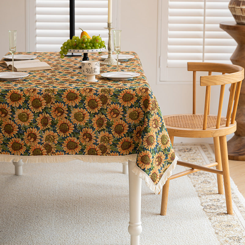 Nordic Small Floral Tablecloth