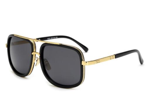 Men's Flat Top Hot Square Sunglasses