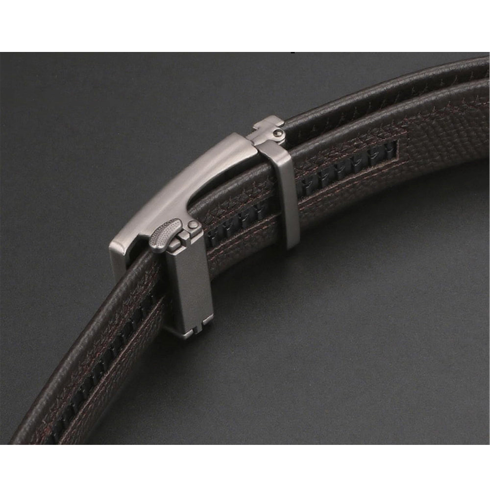 Men's Anti-Scratch Buckle Control Design Belt