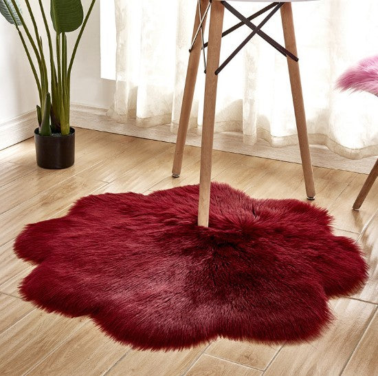 Floral Wool Carpet Rug