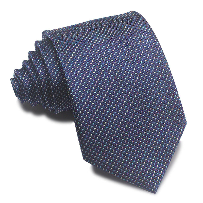 Men's Polyester Jacquard Striped Tie