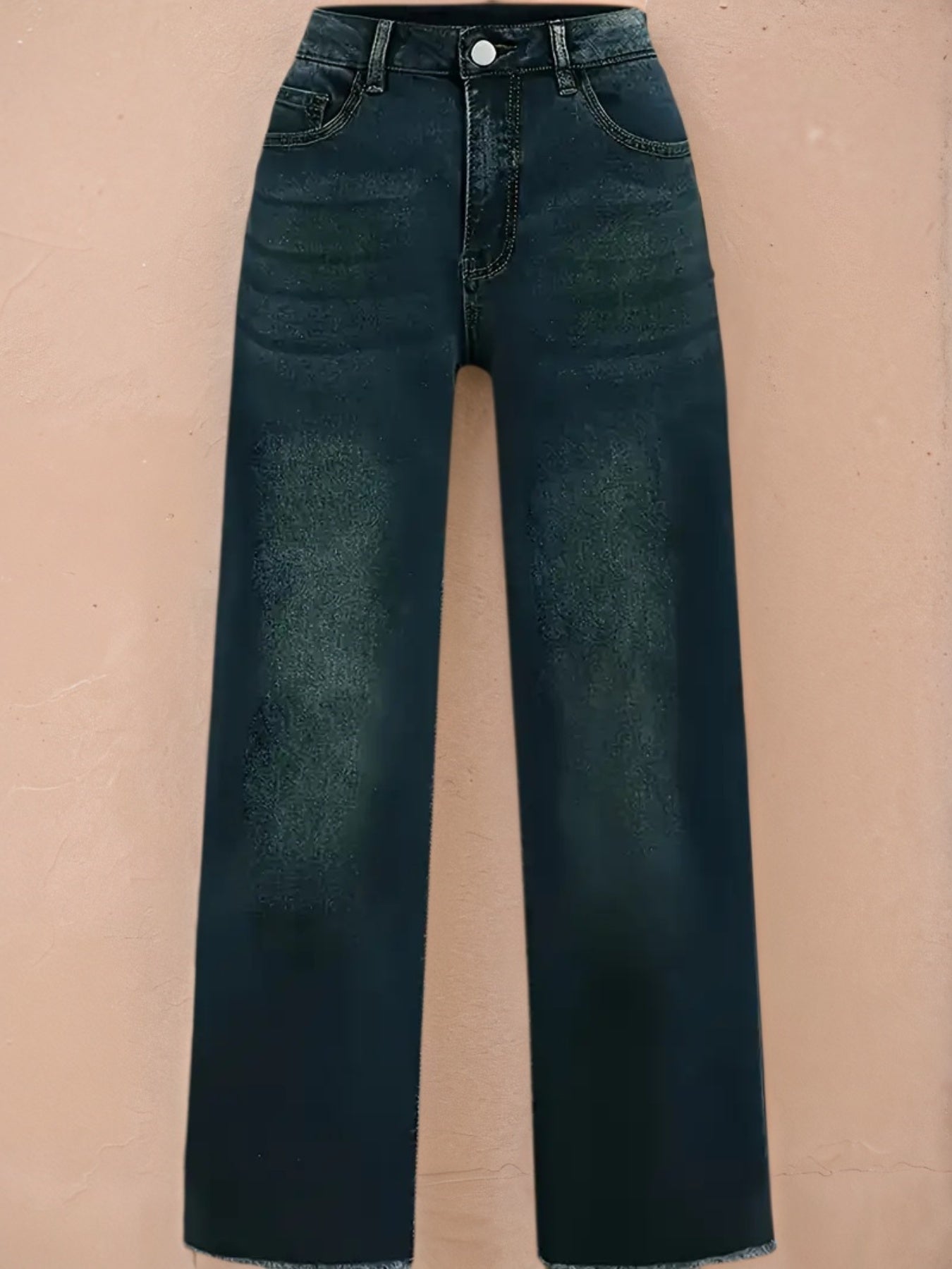 Denim Wide Leg Jeans