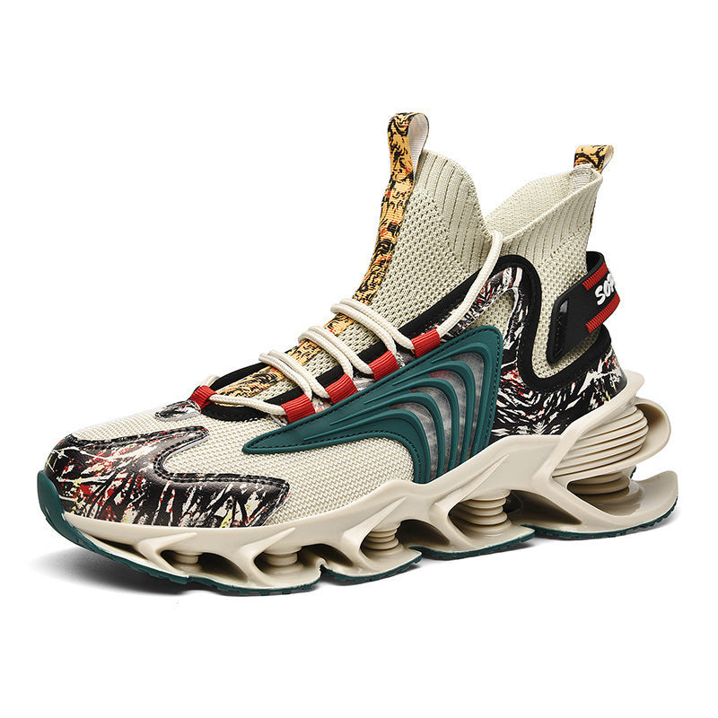 Men's Flying Woven Large Size Mesh Shoes