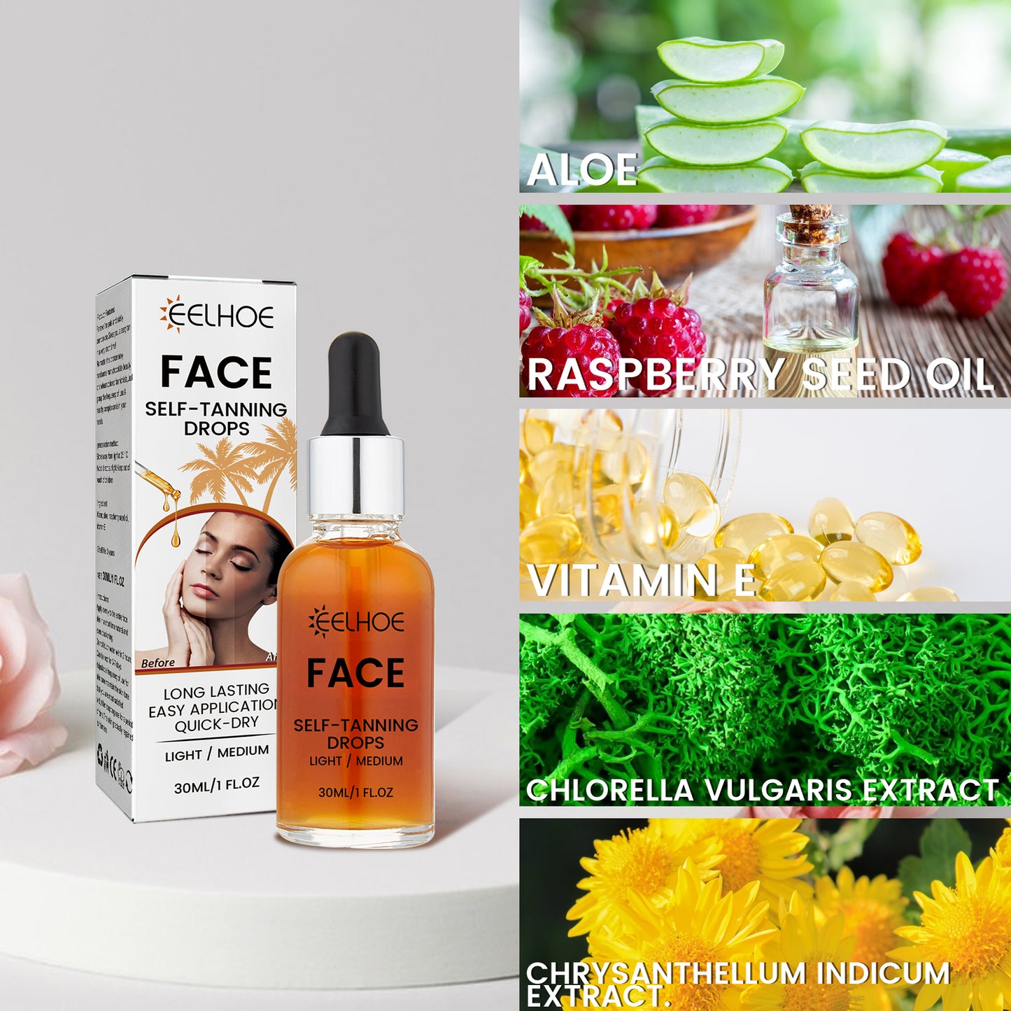 EELHOE - Facial Tanning Essence