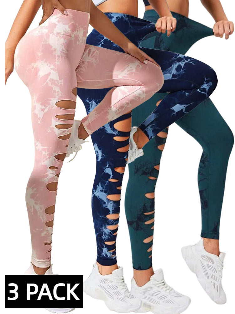 3 PACK Butt Lifting Yoga Gym Athletic Pants