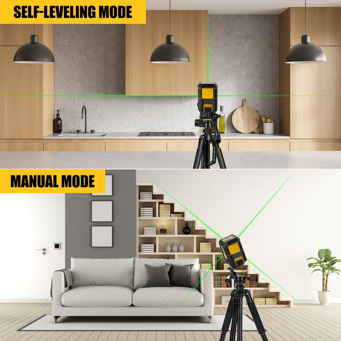 Laser Level With Self-leveling