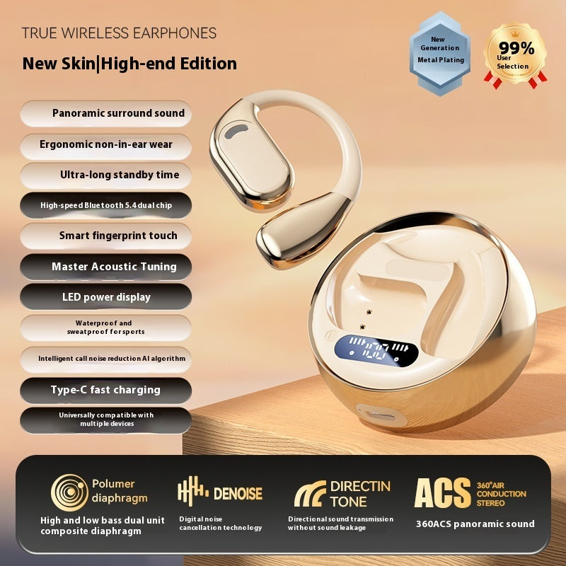 Ear Hook Bone Conduction Wireless Bluetooth Headset