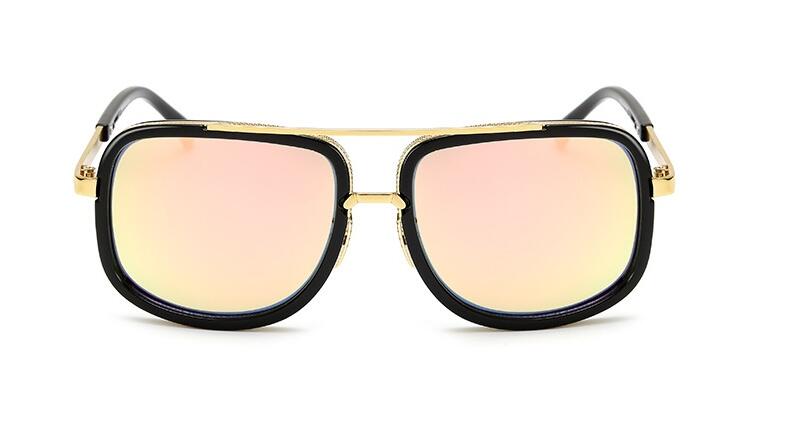 Men's Flat Top Hot Square Sunglasses
