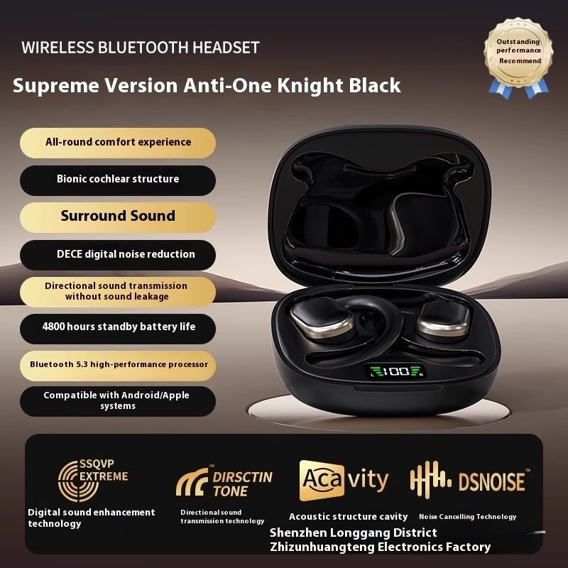 Ear Hook Bone Conduction Wireless Bluetooth Headset