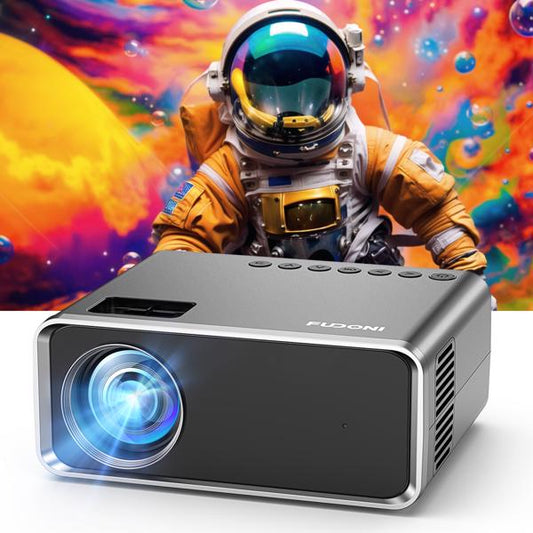 Upgraded 5G Portable Projector With WiFi & Bluetooth