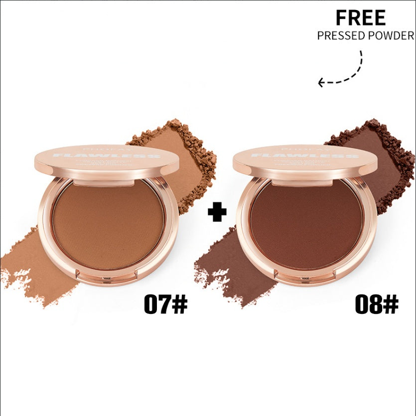 PHOFAY - Matte Setting Pressed Powder