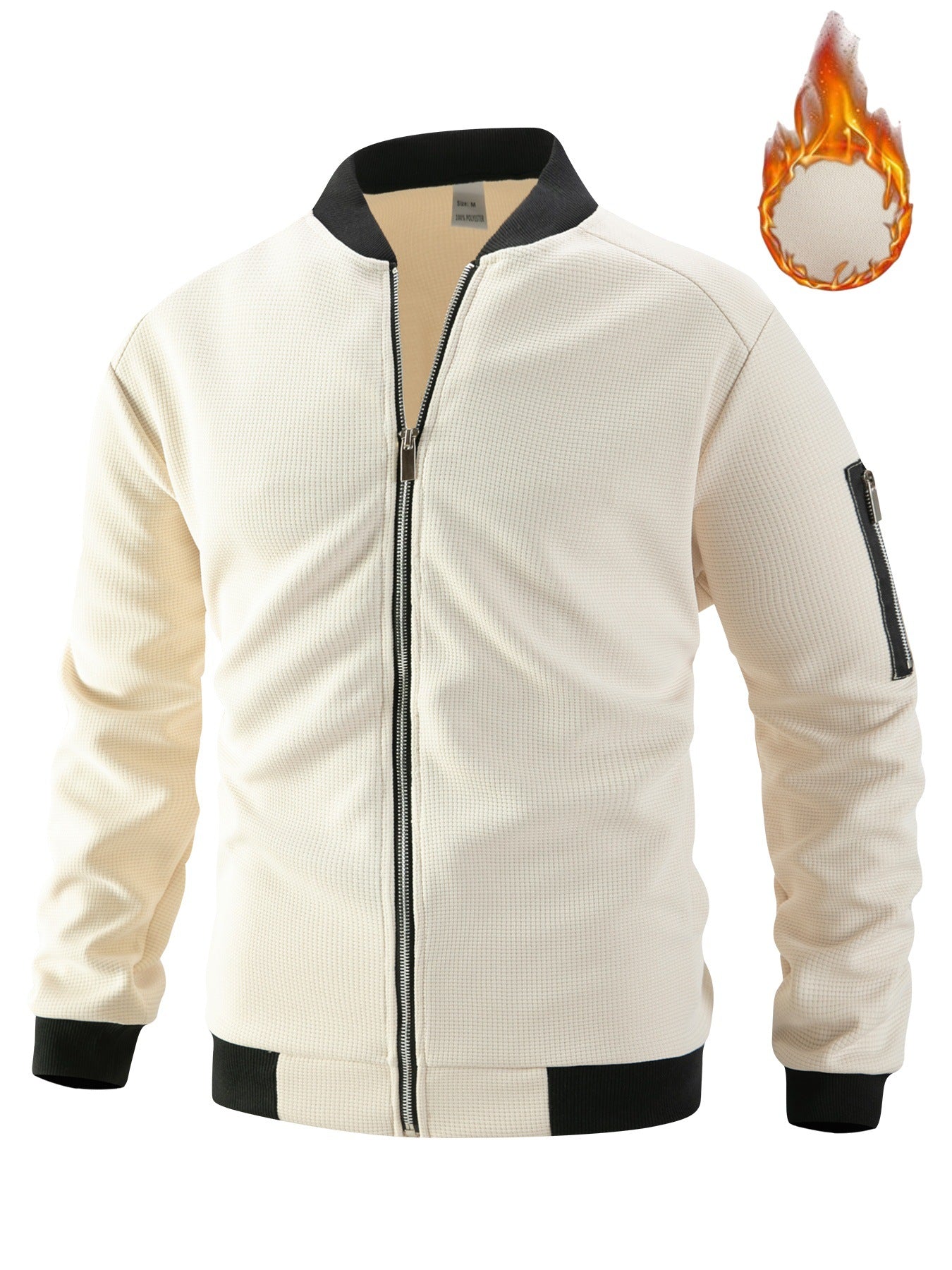 Men's Collar/Cardigan Coat
