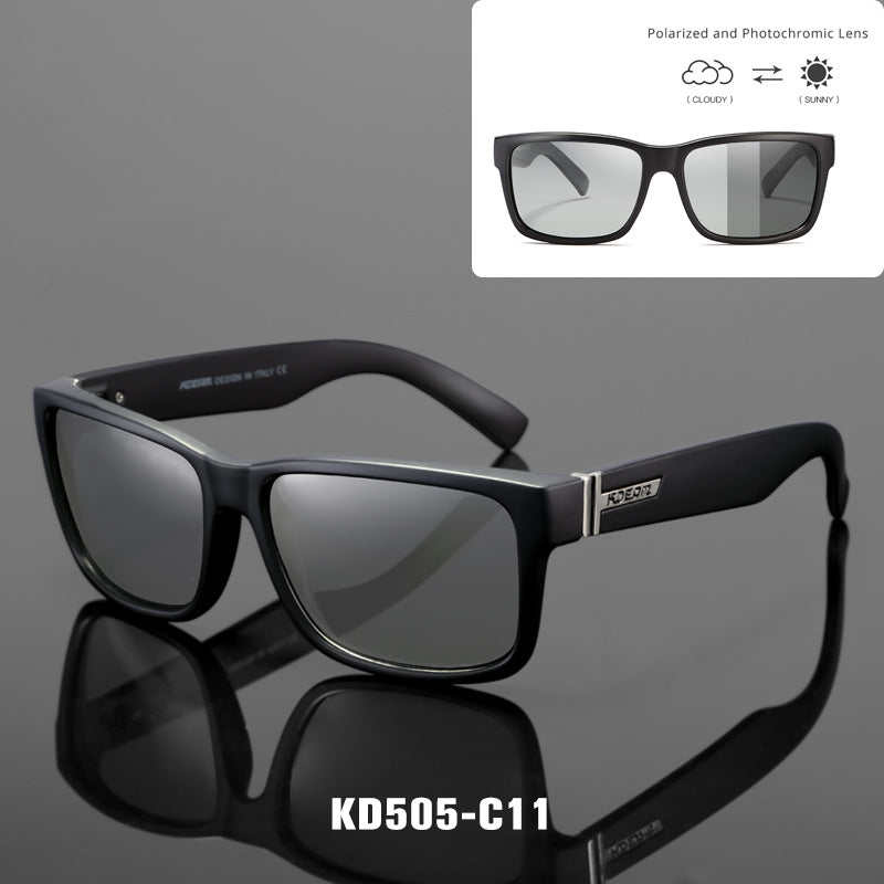 Men's Colorful Real Film Sunglasses
