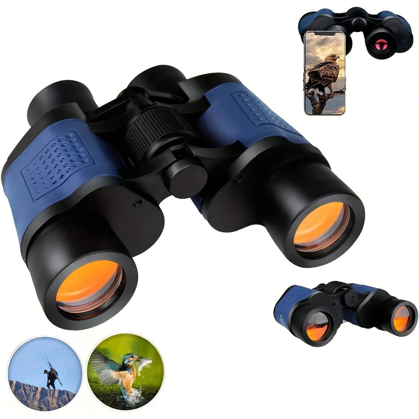 1PC Binoculars 60x60 Binoculars With Night Vision