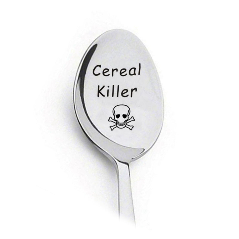 Stainless Spoon's With Lettering