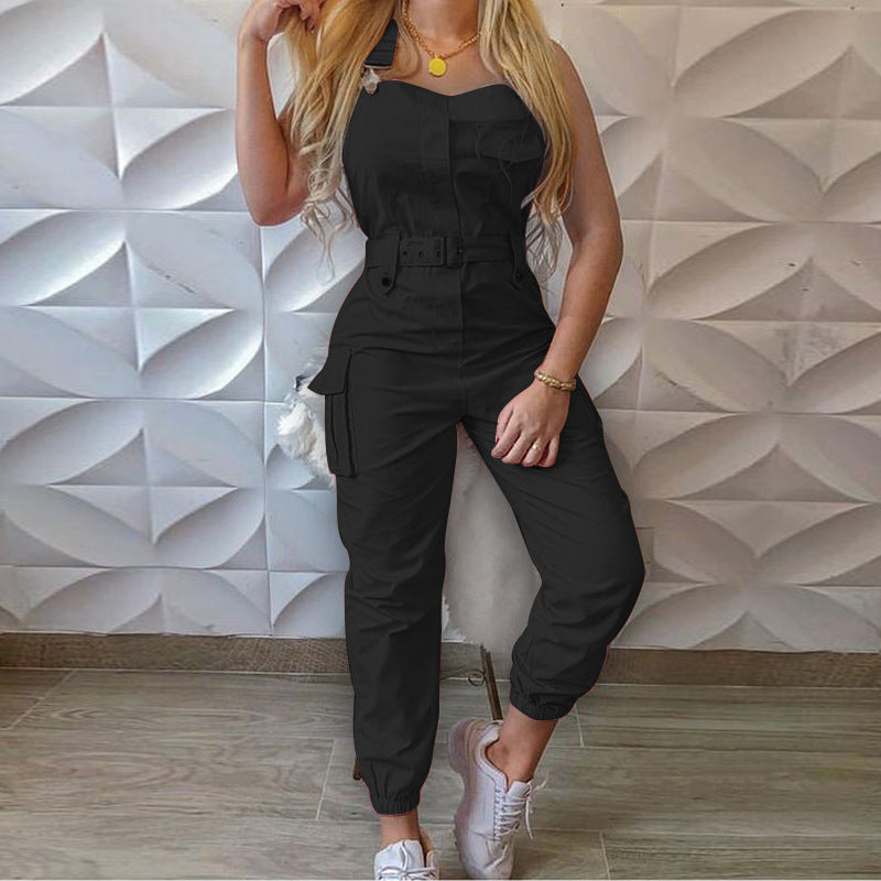 Women's Fashion Work Clothes Jumpsuit