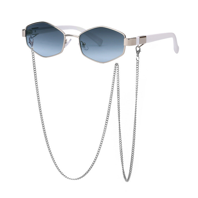 Women's Chain Style Sunglasses