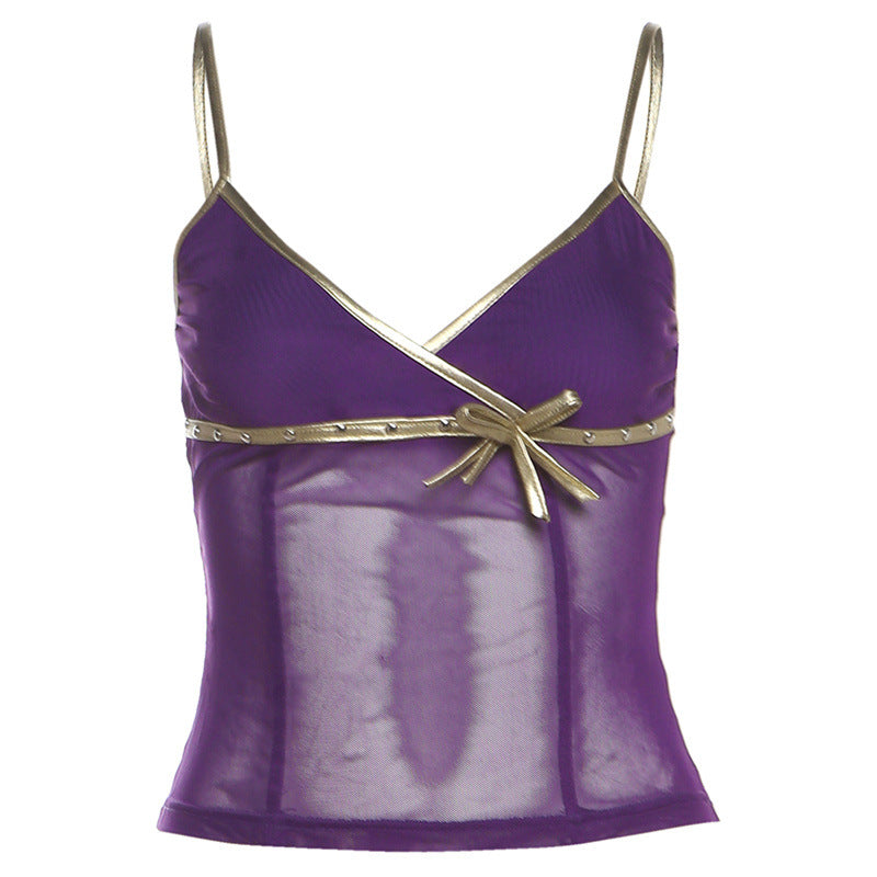 Women's Sleeveless Backless Tank Top