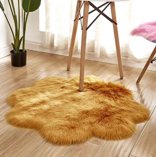 Floral Wool Carpet Rug