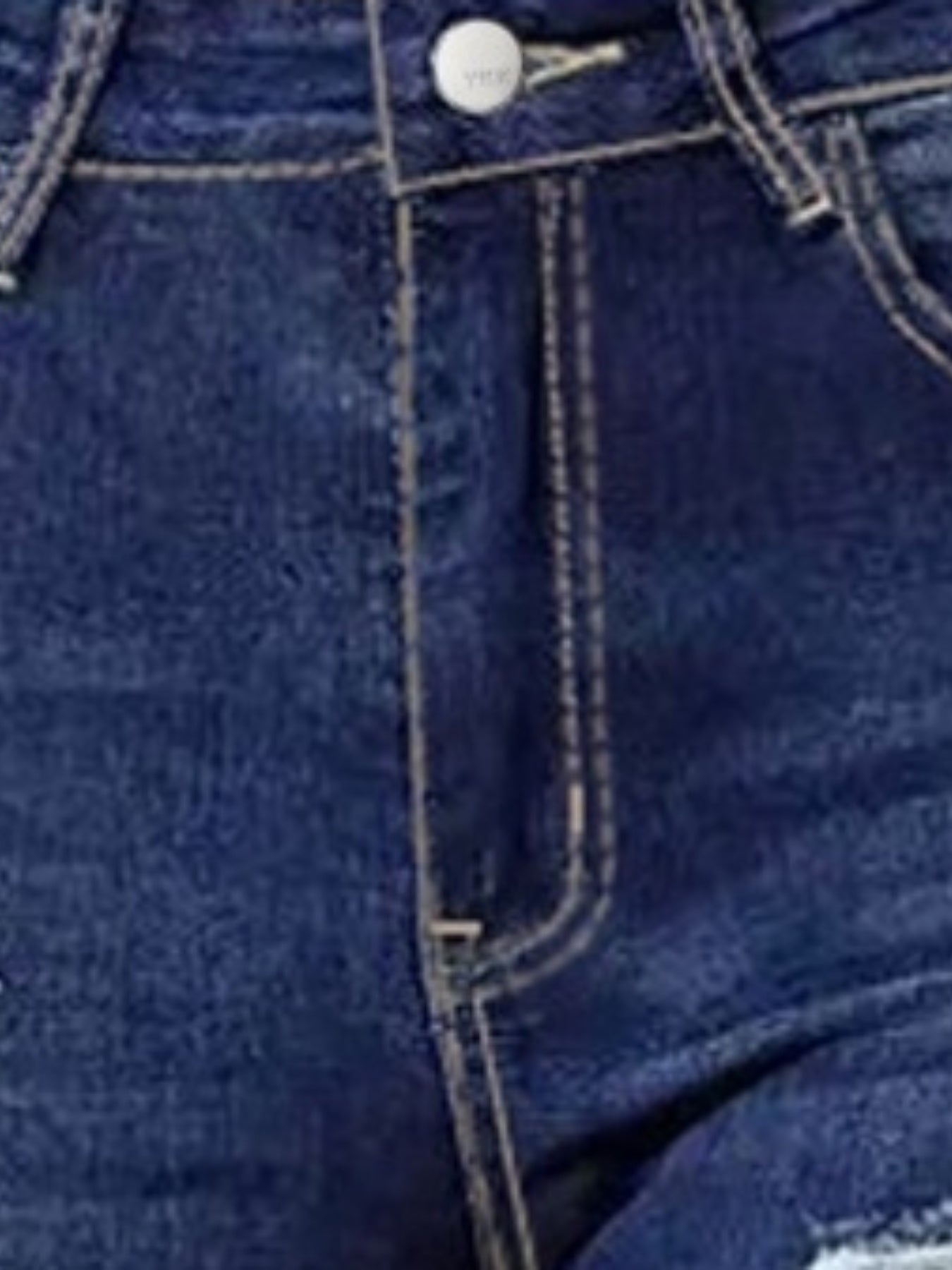 Women’s Ripped Tight Cropped Pants
