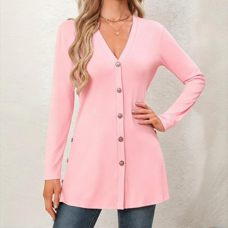 Women's Side Slit Cardigan