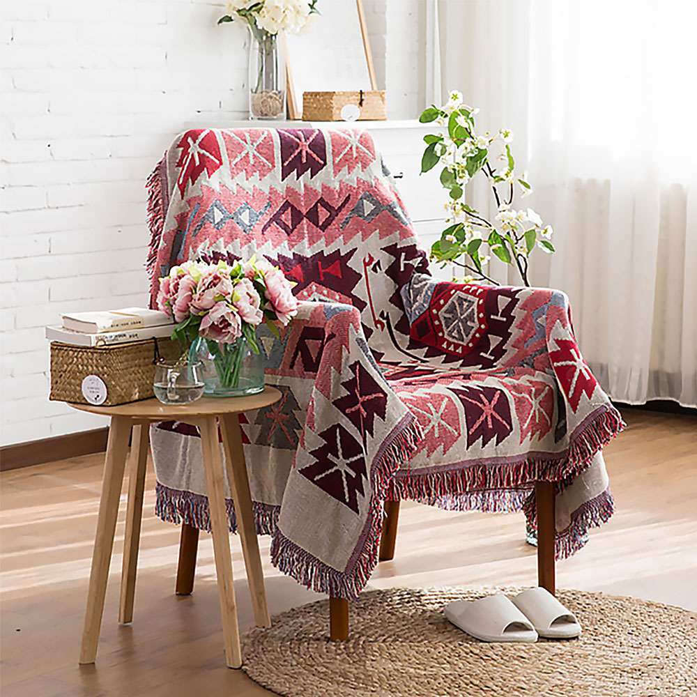 Nordic Knitted Blanket