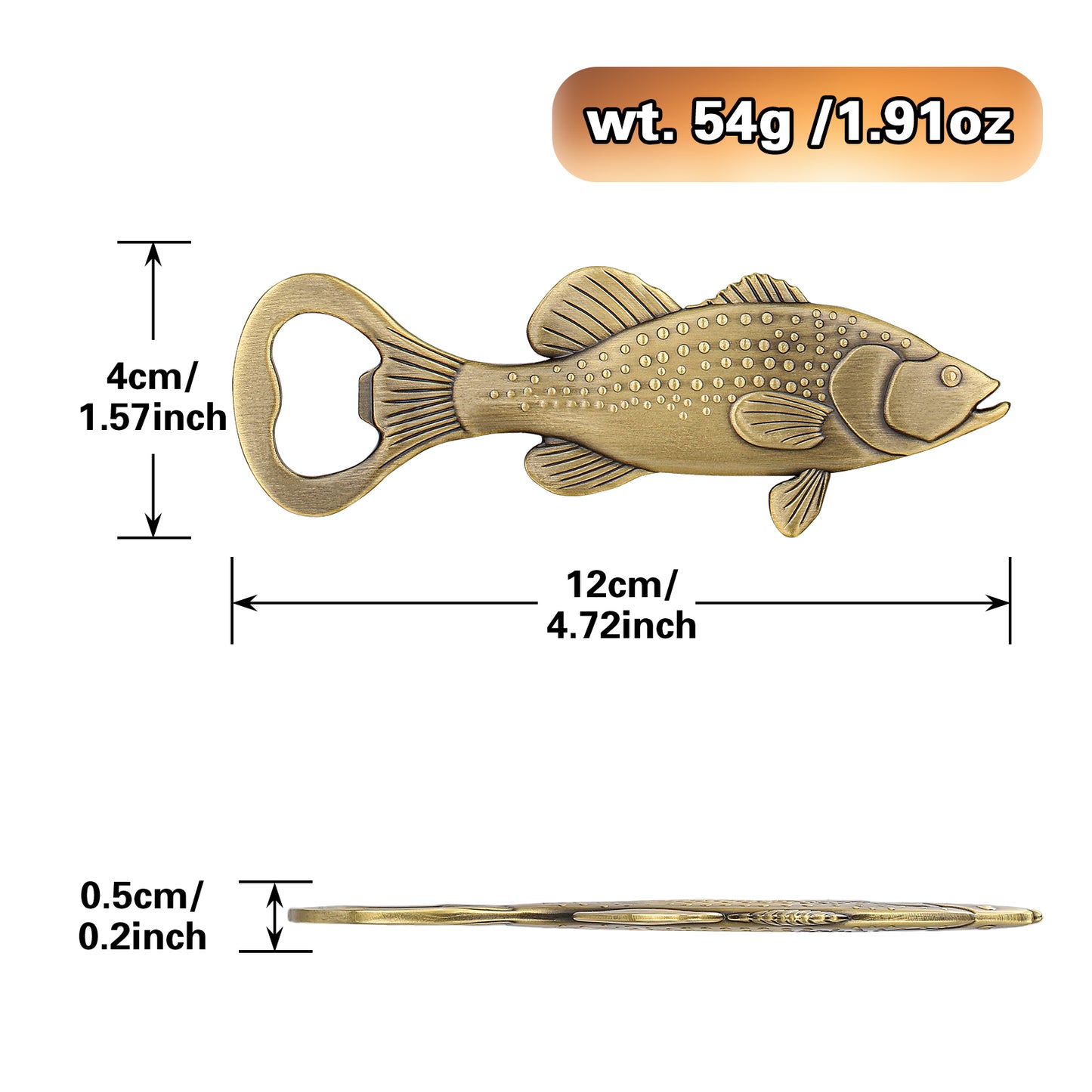 Creative Sea Bass Bottle Opener