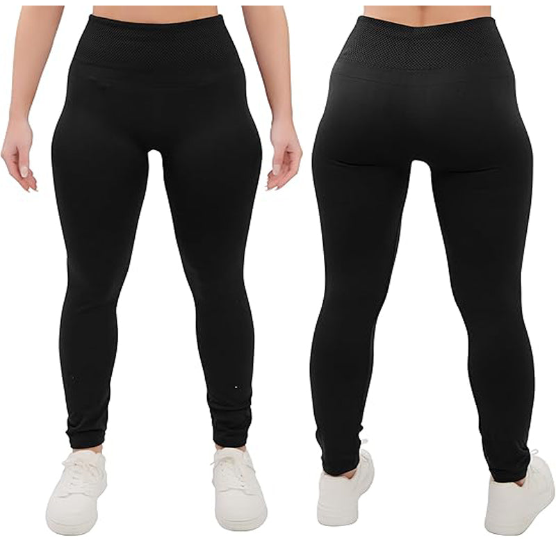 High Waisted Fleece Lined Yoga Leggings