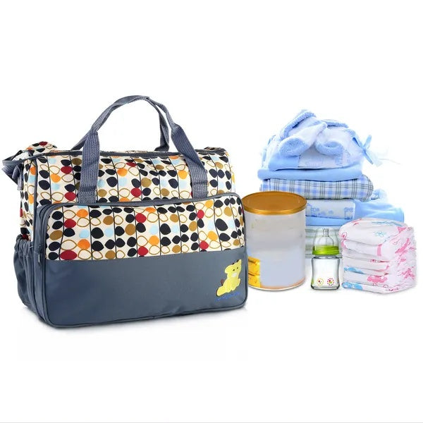 5PCS Baby Nappy Diaper Bags
