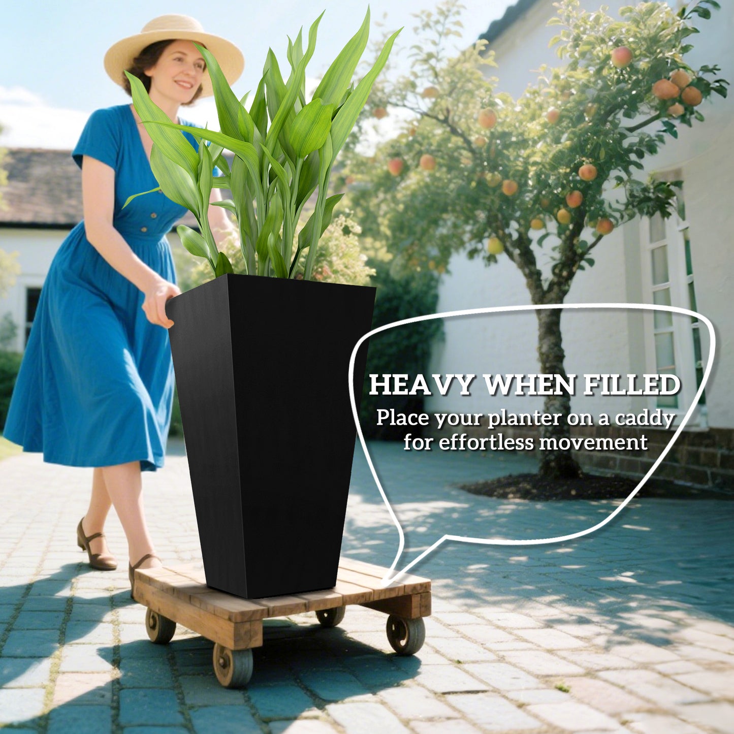 Tall Planters for Outdoors