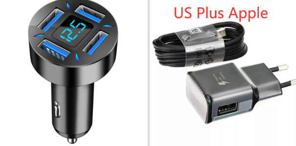 4USB Port Car Charger